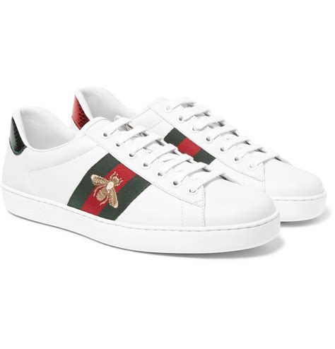 gucci sneaker wit|gucci white sneakers for men.